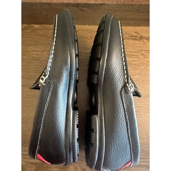Foot Joy Mens Loafers Club‎ Casuals Black Leather Golf Driving Shoes Sz 7 79072 main image 6